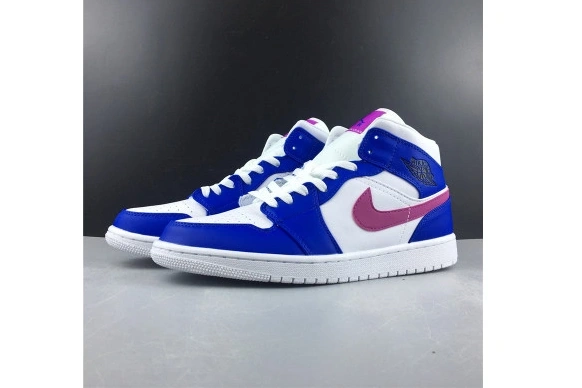 554724-451 1 ROYAL MID HYPER 554724-451 VIOLET-WHITE JORDAN AIR HYPER 0824